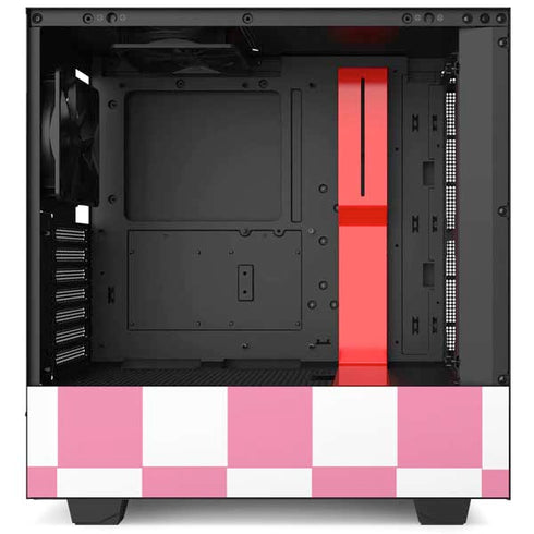 Cartoon Network Powerpuff Girls Checkered NZXT H510 Compact ATX Mid-Tower Case Skin
