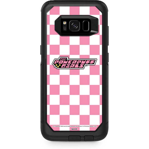 Cartoon Network Powerpuff Girls Checkered Otterbox Commuter Galaxy Skin