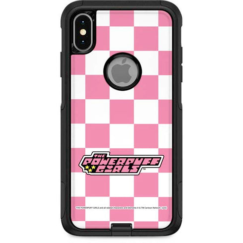 Cartoon Network Powerpuff Girls Checkered Otterbox Commuter iPhone Skin