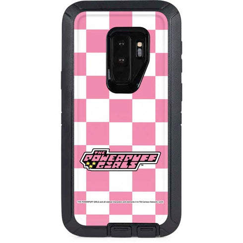 Cartoon Network Powerpuff Girls Checkered Otterbox Defender Galaxy Skin