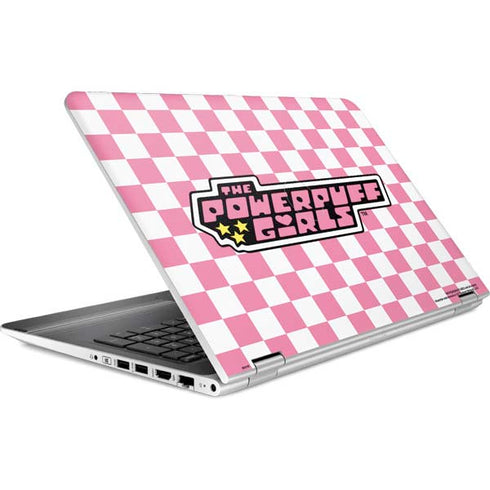 Cartoon Network Powerpuff Girls Checkered HP Pavilion Skin
