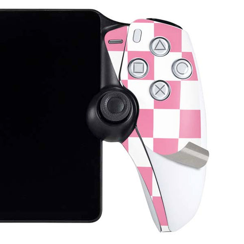 Cartoon Network Powerpuff Girls Checkered PlayStation Portal Remote Player Skin