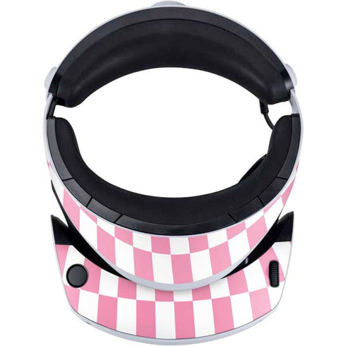 Cartoon Network Powerpuff Girls Checkered PlayStation VR2 Skin