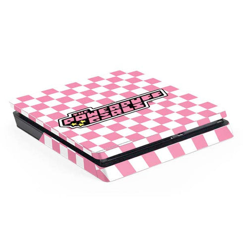Cartoon Network Powerpuff Girls Checkered PS4 Slim Skin