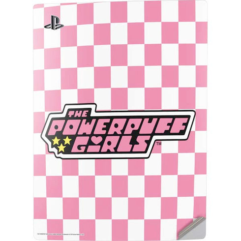 Cartoon Network Powerpuff Girls Checkered PS5 Digital Edition Console Skin