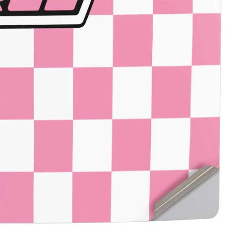 Cartoon Network Powerpuff Girls Checkered PS5 Slim Disk Console Skin