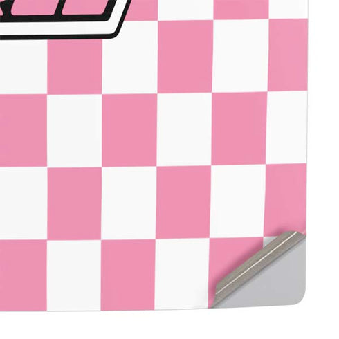 Cartoon Network Powerpuff Girls Checkered PS5 Slim Digital Edition Console Skin