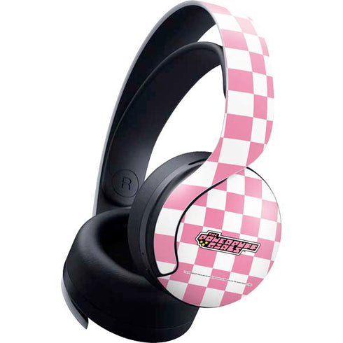 Cartoon Network Powerpuff Girls Checkered PULSE 3D Wireless Headset for PS5 Skin