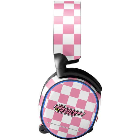Cartoon Network Powerpuff Girls Checkered SteelSeries Arctis 5 Skin