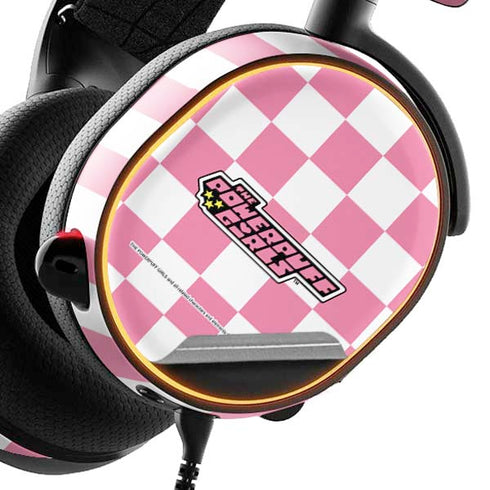 Cartoon Network Powerpuff Girls Checkered SteelSeries Arctis 5 Skin
