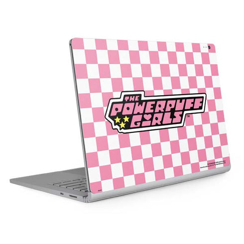 Cartoon Network Powerpuff Girls Checkered Surface Book 2 13.5in Skin