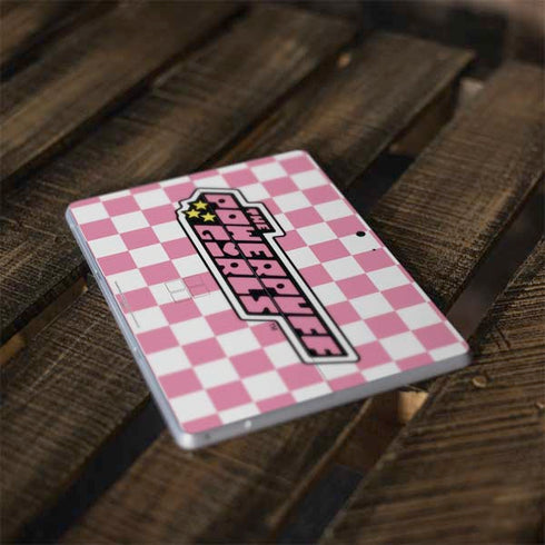 Cartoon Network Powerpuff Girls Checkered Surface Go Skin
