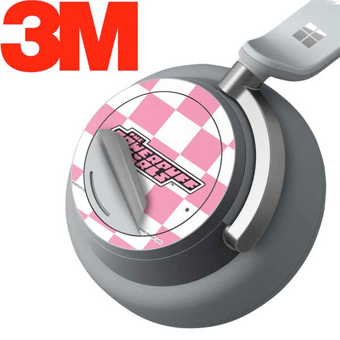 Cartoon Network Powerpuff Girls Checkered Surface Headphones Skin