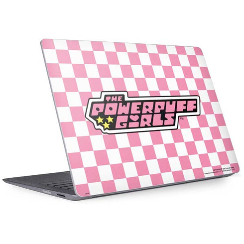 Cartoon Network Powerpuff Girls Checkered Surface Laptop 2 Skin