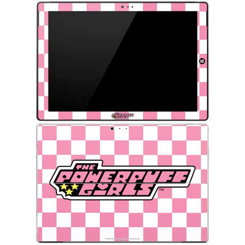 Cartoon Network Powerpuff Girls Checkered Surface Pro 3 Skin