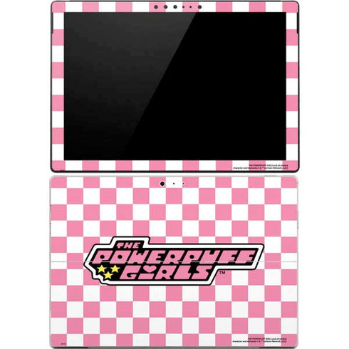 Cartoon Network Powerpuff Girls Checkered Surface Pro 4 Skin