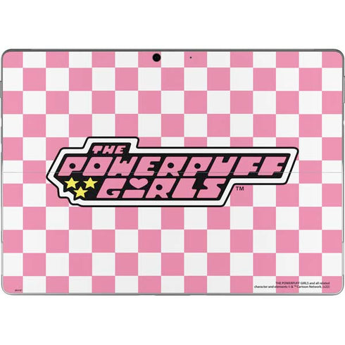 Cartoon Network Powerpuff Girls Checkered Surface Pro 9 Skin