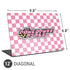 Cartoon Network Powerpuff Girls Checkered Universal Laptop 12in (9.8 x 6.8in) Skin