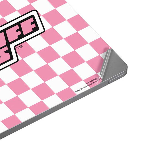 Cartoon Network Powerpuff Girls Checkered Universal Laptop 12in (9.8 x 6.8in) Skin
