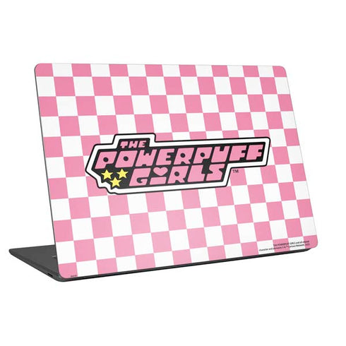 Cartoon Network Powerpuff Girls Checkered Universal Laptop 14in (11.4 x 8.2in) Skin