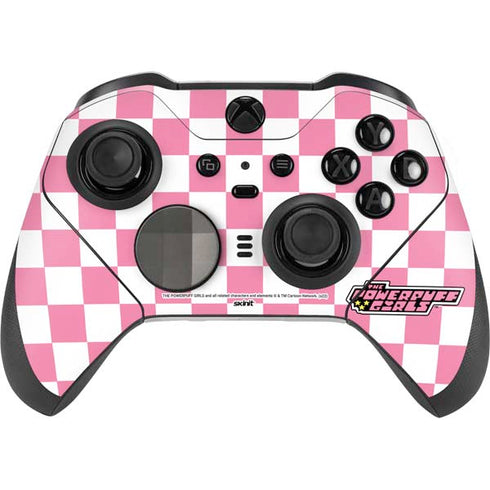 Cartoon Network Powerpuff Girls Checkered Xbox Elite Wireless Controller Series 2 Skin