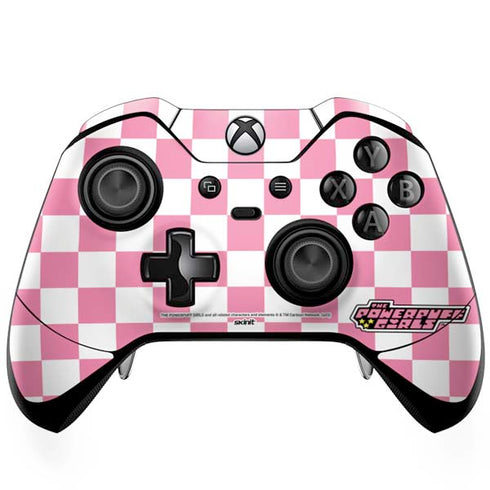 Cartoon Network Powerpuff Girls Checkered Xbox One Elite Controller Skin