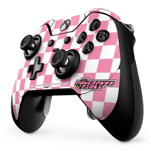 Cartoon Network Powerpuff Girls Checkered Xbox One Elite Controller Skin