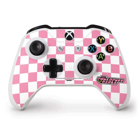 Cartoon Network Powerpuff Girls Checkered Xbox One S Controller Skin
