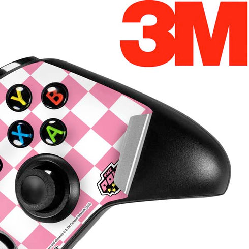 Cartoon Network Powerpuff Girls Checkered Xbox One X Controller Skin