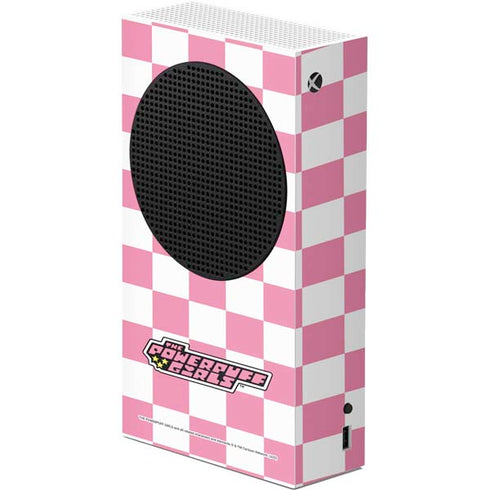 Cartoon Network Powerpuff Girls Checkered Xbox Series S Console Skin