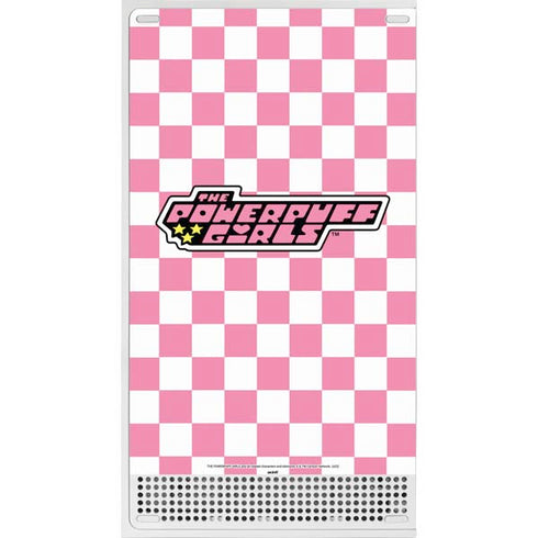 Cartoon Network Powerpuff Girls Checkered Xbox Series S Console Skin
