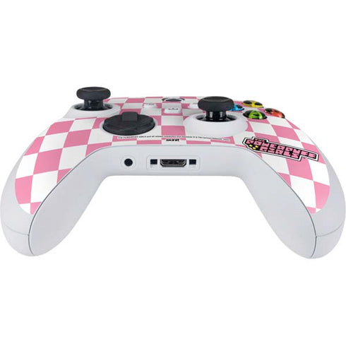 Cartoon Network Powerpuff Girls Checkered Xbox Series S Controller Skin