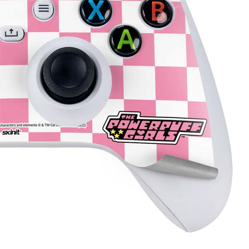 Cartoon Network Powerpuff Girls Checkered Xbox Series S Controller Skin