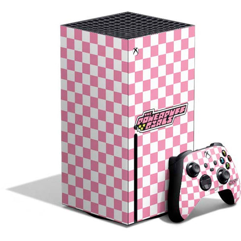 Cartoon Network Powerpuff Girls Checkered Xbox Series X Bundle Skin