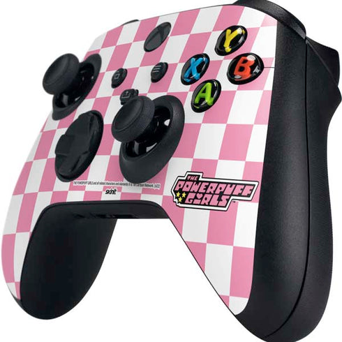Cartoon Network Powerpuff Girls Checkered Xbox Series X Controller Skin