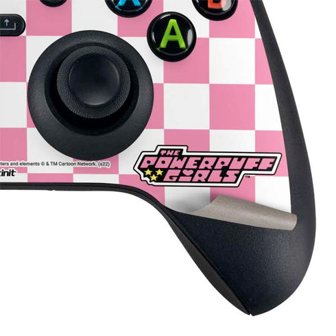 Cartoon Network Powerpuff Girls Checkered Xbox Series X Controller Skin