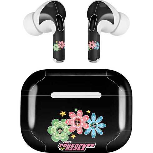 Cartoon Network Powerpuff Girls Flowers AirPods Pro 2nd Gen Skin