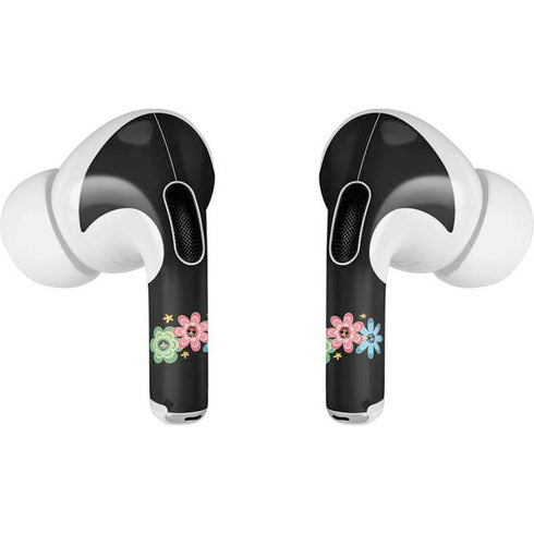 Cartoon Network Powerpuff Girls Flowers AirPods Pro 2nd Gen Skin