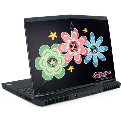 Cartoon Network Powerpuff Girls Flowers Dell Alienware Skin