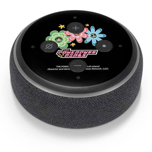 Cartoon Network Powerpuff Girls Flowers Amazon Echo Dot Skin