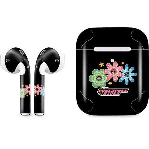 Cartoon Network Powerpuff Girls Flowers Apple AirPods 2 Skin