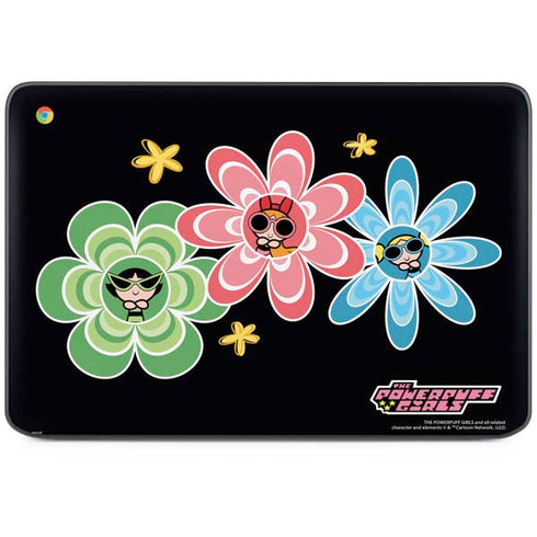 Cartoon Network Powerpuff Girls Flowers HP Chromebook Skin