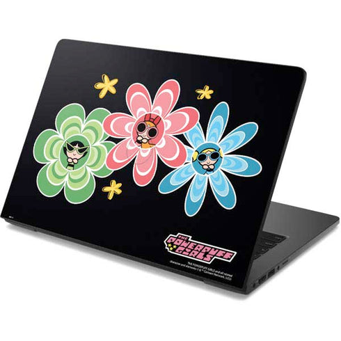 Cartoon Network Powerpuff Girls Flowers Dell Chromebook Skin
