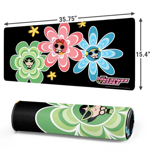Cartoon Network Powerpuff Girls Flowers Gaming Mouse Pad