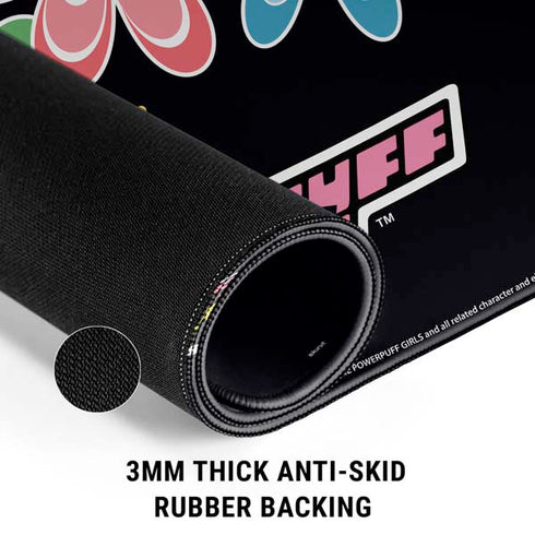 Cartoon Network Powerpuff Girls Flowers Gaming Mouse Pad