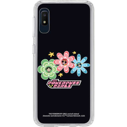 Cartoon Network Powerpuff Girls Flowers Galaxy A10e Clear Case