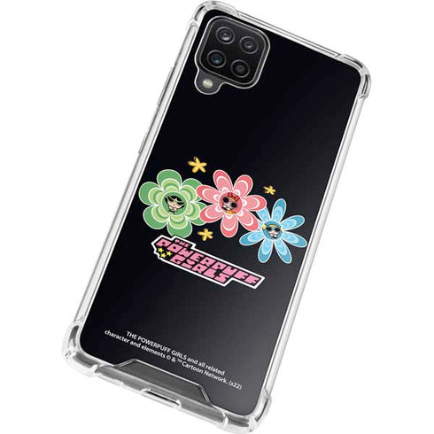 Cartoon Network Powerpuff Girls Flowers Galaxy A12 Clear Case