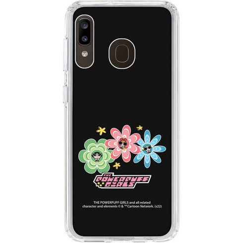 Cartoon Network Powerpuff Girls Flowers Galaxy A20 Clear Case