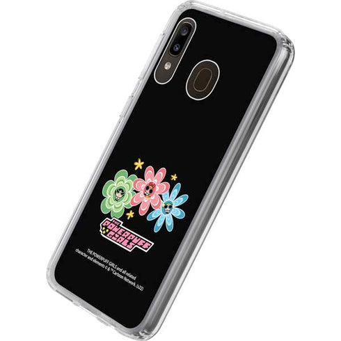 Cartoon Network Powerpuff Girls Flowers Galaxy A20 Clear Case