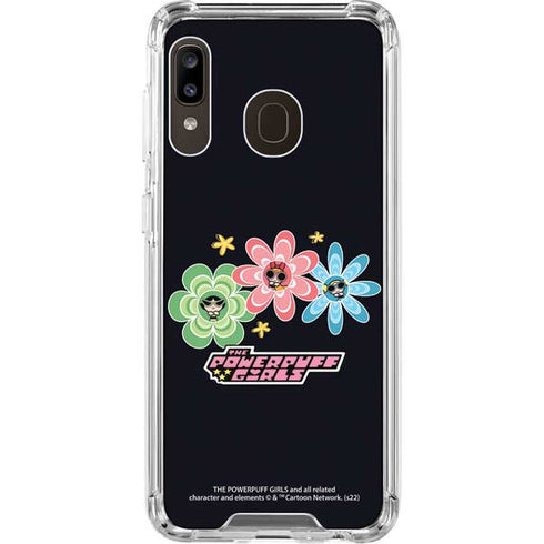 Cartoon Network Powerpuff Girls Flowers Galaxy A30 Clear Case